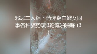 邪恶二人组下药迷翻白嫩女同事各种姿势玩B轮流啪啪啪 (3)