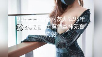 91康先生邀请网友大战95年南京郭琳美女,蓝色丝袜无套内射