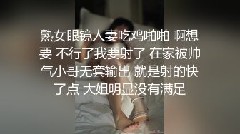 熟女眼镜人妻吃鸡啪啪 啊想要 不行了我要射了 在家被帅气小哥无套输出 就是射的快了点 大姐明显没有满足