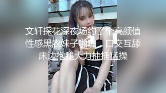 文轩探花深夜场约了个高颜值性感黑衣妹子啪啪，口交互舔床边抱腿大力抽插猛操