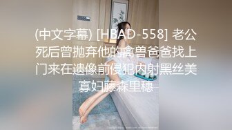 (中文字幕) [HBAD-558] 老公死后曾抛弃他的禽兽爸爸找上门来在遗像前侵犯内射黑丝美寡妇藤森里穗